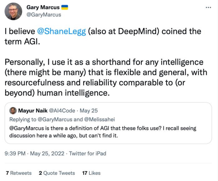 2029年会实现通用人工智能吗?Gary Marcus「叫板」马斯克:赌十万美元如何?