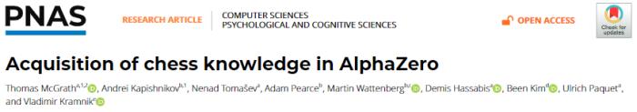 DeepMind 最新发文:AlphaZero 的黑箱打开了