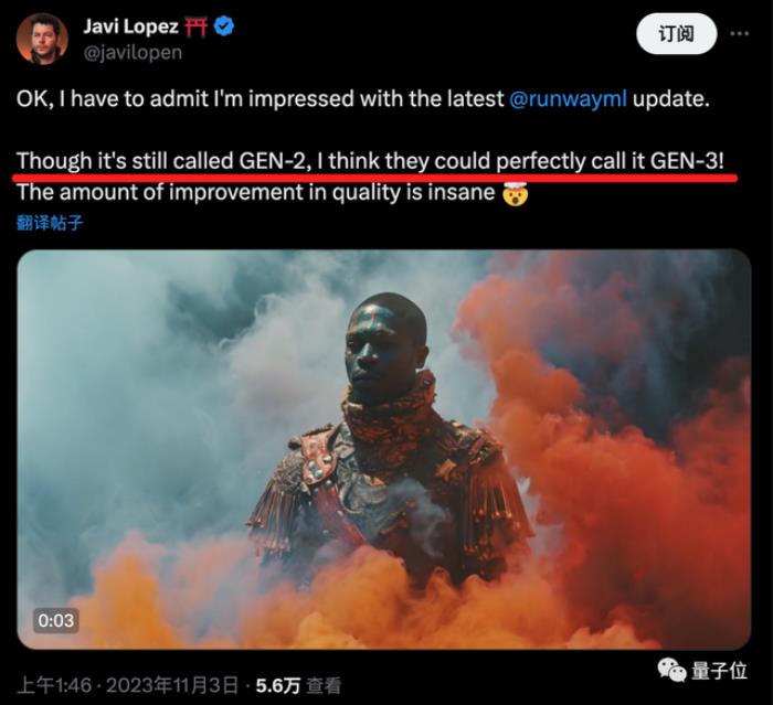 Gen-2颠覆AI生成视频!一句话秒出4K高清大片,网友:彻底改变游戏规则