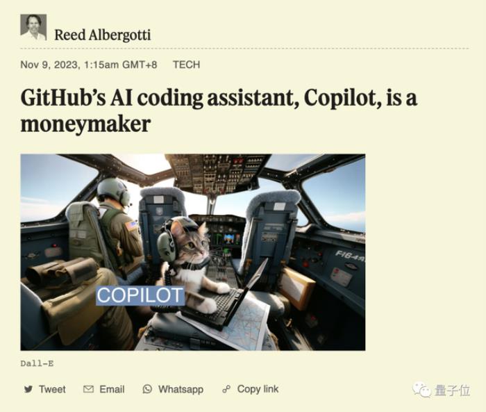 GitHub CEO:AI助手已成公司摇钱树