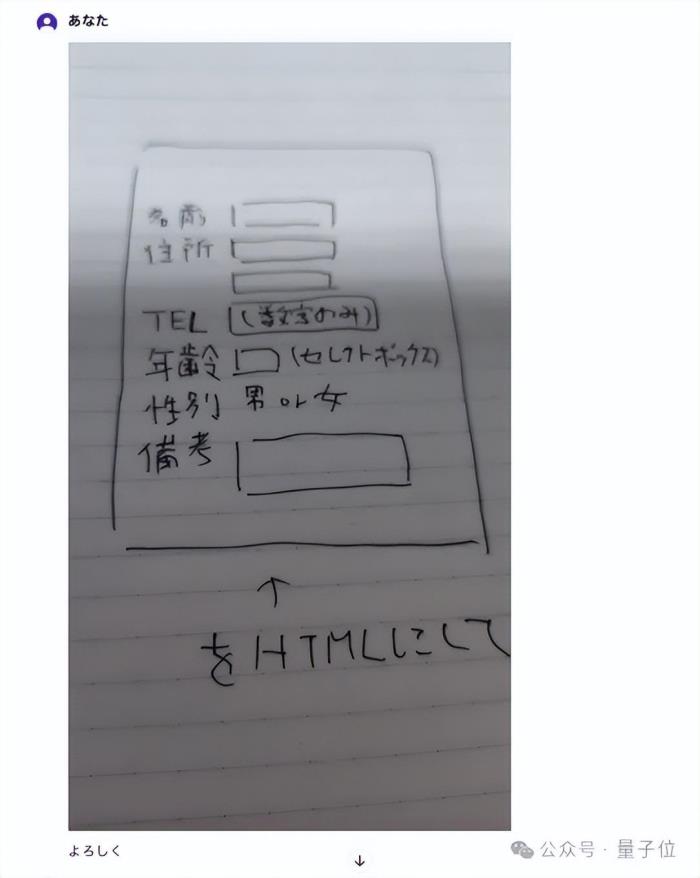GPT-4o成全球网友新玩具,秒秒钟纸质原型转录初始HTML,网友:谷歌你是一点流量摊不上啊