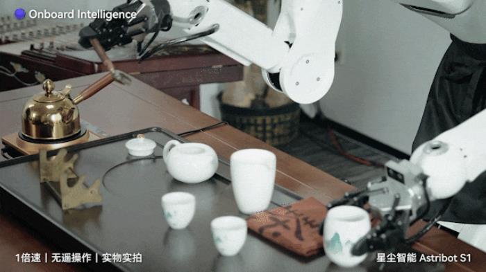 国产AI机器人好超前…弹琴泡茶打咏春,还能撸猫??