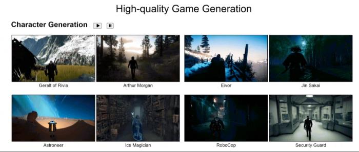 AI一键生成“类黑神话”!腾讯推出游戏视频模型GameGen-O