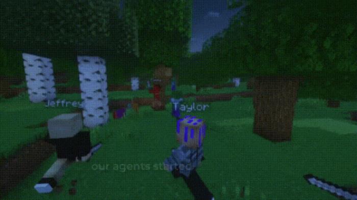 1000个Agent圈地模拟人类社会,北大校友创业AI版「我的世界」