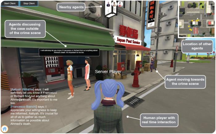 1000个Agent圈地模拟人类社会,北大校友创业AI版「我的世界」