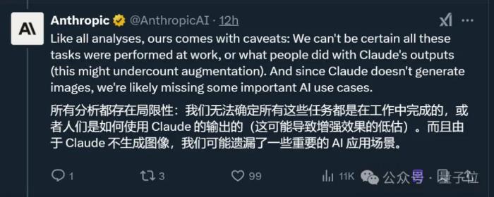 Claude团队:用400万条对话分析AI对经济的长期影响