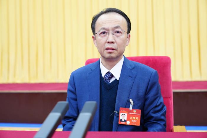 ▲全国政协委员、中国科学院院士李景虹