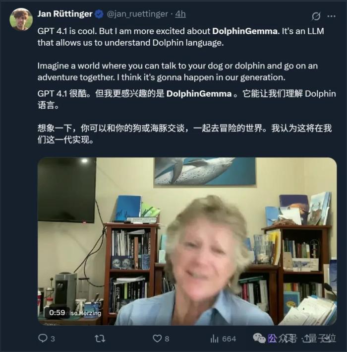 海豚语言被谷歌大模型破译!跨物种交流大门打开,哈萨比斯:下一个是狗